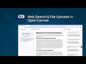 Web Search & File Uploads in Open Canvas