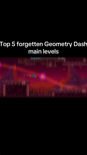 Top 5 most forgotten geometry dash main levels #geometrydash #gd #fyp #viral #goviral