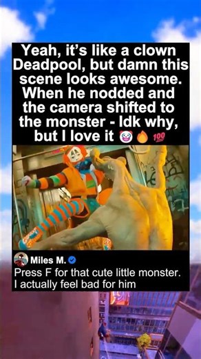 Animal World - Clown vs Monster - Fight Scene
