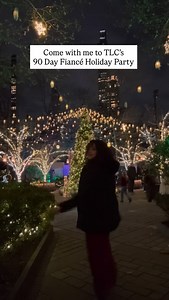 20K views · 1.3K reactions | A time was had! From seeing my favorite twins, to getting candy canes from Santa and hitting the dance floor ✨@tlc and @90dayfiance thank you for the Christmas magic. #90dayfiance #holidayparty #tlc | Roxana Chin | Facebook