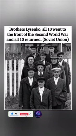 10 brothers went to WWII... and ALL 10 survived?! 🤯🎖️ #Shorts #viral #trending