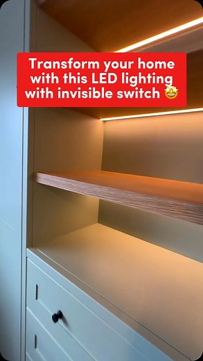 3.6K views · 17 reactions | Just one tap is all it takes  Captive touch switch is a modern way to control leds without a visible switch, making your home look so much more sleek and minimalist 珞❤️ | Hometrust.sg | Facebook