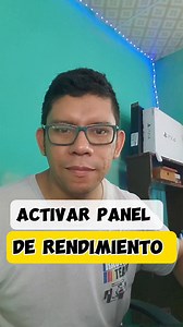 Activar el panel de rendimiento #Excel #smartphone #tecnologia #exceltips #tutorial #android #PowerPoint #movil #ordenador | Raymontutorpro