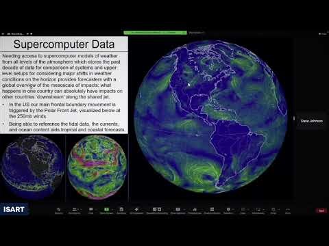ISART 2024, June 12 – Technical Talk: Models and Data in Support of Weather Forecasting