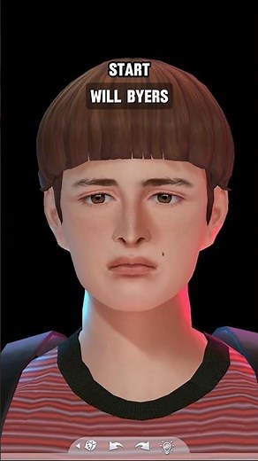 What my Sims would look like of STRANGER THINGS 🤕❤️‍🩹 | MUSHROOM SIMS #sims4 #thesims4 #shorts