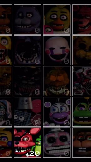 Ultimate Custom Night - All Animatronics Explained