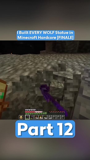 i built every wolf statue in minecraft hardcore #minecraft #hardcore #letsplay #fyp