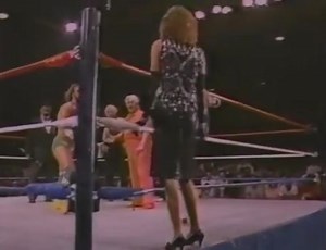 On August 24, 1985 WWF Prime Time Wrestling aired on the USA Network. After Randy Savage takes care of Jim Young, the “Macho Man” thanked all the managers for their consideration over the last few weeks after competing to offer their service to Savage and then asked that his new manager come to ringside. An unnamed woman then came down to the ring, and announcer Bruno Sammartino remarked, "She must be some sort of movie star.” It was later revealed that her name was Miss Elizabeth. Elizabeth's W