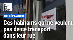 Les habitants de cette rue de Hem ne veulent pas voir passer le tramway