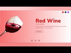 Learn React and Tailwind CSS - One Color Website With a Theme Switcher