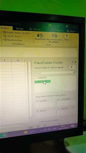 month wise sheet in excel