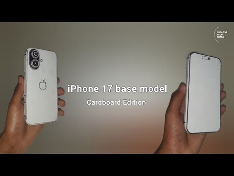Cardboard made iPhone 17📦📃✅! How to make and design😊✅.