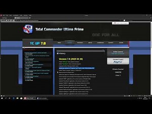News in Total Commander Ultima Prime 7.8
