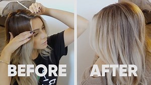 Make sure to follow me on Youtube.com/ellebangs so you don't miss out on new videos! Here is my long awaited DIY at home babylights tutorial. This is my personal babylights routine and hair toner formula. A quick and easy way to add brightness to your blonde base color or balayage by simply adding baby lights to you hair. Babylights can be super easy but add a tone of impact to your existing color. Lightner formula: 1/2 oz Redken flash lift 1oz 40 vol developer Root tap formula: 1/4 oz 06N shade