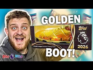 OPENING the *NEW* GOLDEN BOOT TIN from TOPPS PREMIER LEAGUE 2026! (EXCLUSIVE Cards!)
