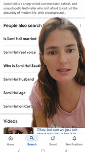 40K views · 1.3K reactions | I googled myself! 來來來 So here I am answering your burning questions! To summerize: Devi loves me, Bobby is not nor has ever been my husband and lastly... the last couple of years have been one hell of a journey!!! ❤️ Okay Bye ®️ #samihallsays #okaybye #southafrica #tiktoksouthafrica #samihall #southafricancomedy | Sami Hall Says | Facebook