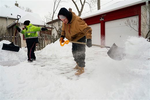 How to safely shovel without hurting your heart