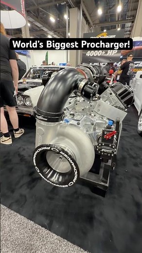 Worlds Biggest Procharger! *4000HP*
