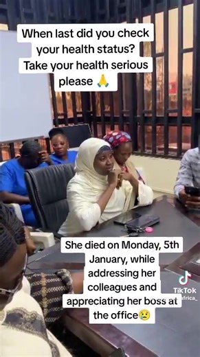 A woman dìèd on Monday when addressing her colleagues at he workplace. Jesus 😭😭😭 | Henry E Ukam 󱢏