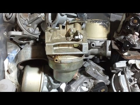 Démontage nettoyage carburateur honda tondeuse mcculloch