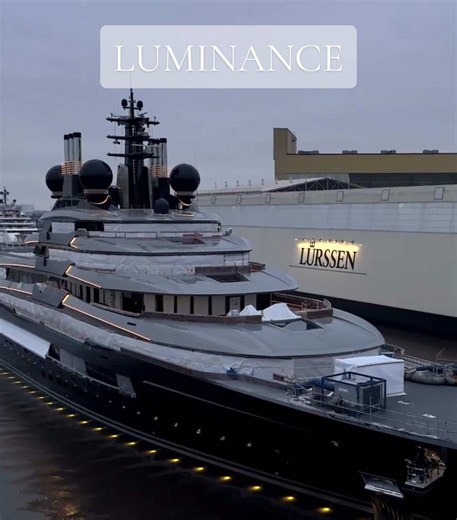 $650,000,000 – 139 meters Superyacht LUMINANCE built by Lürssen #yacht #luxury #edit