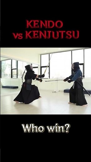Kendo vs kenjutsu