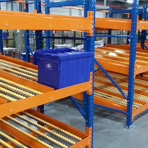 [Hot Item] Manufacture High Quality Warehouse Storage System Flow Racking with Quick Release Mechanism