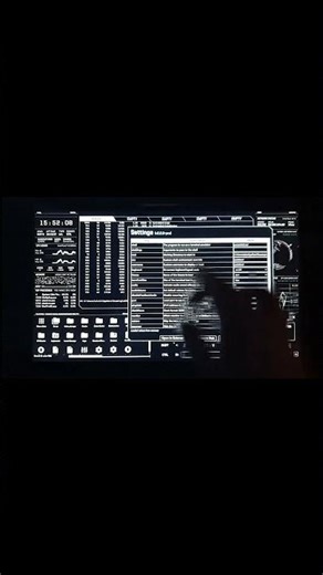 eDEX-UI futuristic hacker terminal 💻⚡ cyberpunk tech vibes
