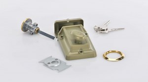 Yale P-77-ENB-PB-60 - Traditional Nightlatch - 60mm - Electro Nickel Brass Finish - Standard Security