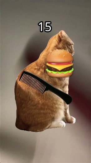 He gets his first burger