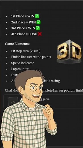 Can Claude Make A Car Racing Game 🏎️ ? Lets Try | Part 2 #claude #ai