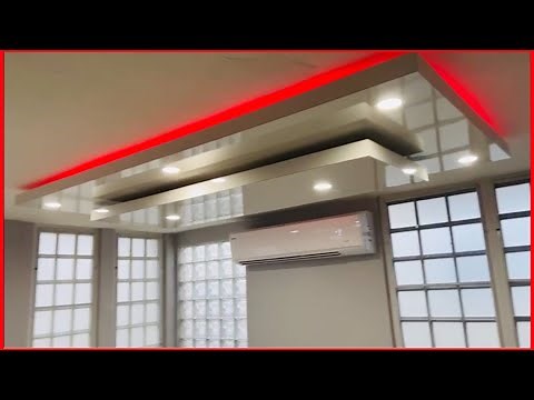 Hice una Facia Flotante de 2 Niveles en PVC || Techo flotante en PVC