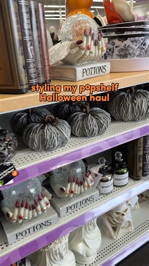 4.1K views · 54 reactions | decorating the spookiest front porch 慄 #popshelf #frontporch #halloween #falldecor | pOpshelf | Facebook