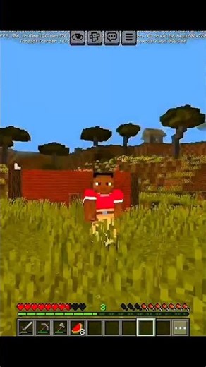 My first house in Minecraft world🥰🤔 #shorts #minecraft