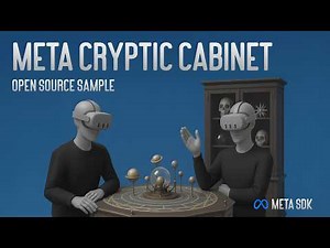 Room setup with MRUK, custom interactions & more with Meta's Open Source Sample Cryptic Cabinet