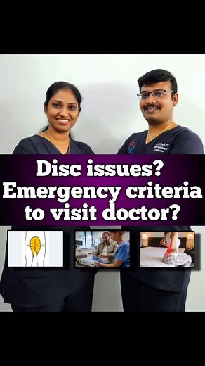 Head2toe physiotherapy & pain Rehab Centre | Spinal disc issues? Emergency criteria to visit doctor. #sciatica #sciaticapain #disc #discpathology #redflag #warningsigns #viralreels | Instagram