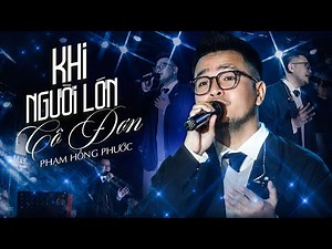 KHI NGƯỜI LỚN CÔ ĐƠN - PHẠM HỒNG PHƯỚC live at Mây Lang Thang Music | Official Music Video