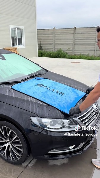 Flash Detail Microfiber Car Towel for Perfect Drying