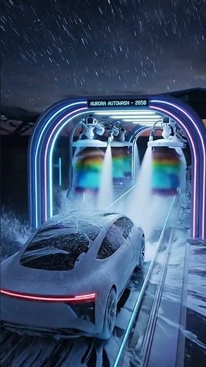 Future Car Wash Timelapse