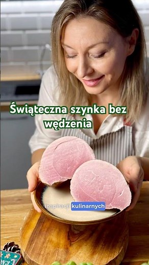 🥩Świąteczna Szynka bez wędzenia - najlepszy przepis 🎄#szynka #domowewyroby #pyszne #przepisy