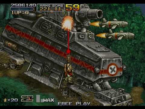 Metal Slug 6 One Life Game (Level-8, Marco)