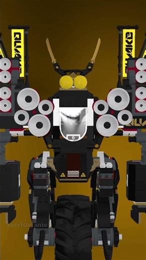 3D Animation Cole's Quake Mech - Adrenaline by ‪@ATEEZofficial‬ #lego #ninjago #kpop #legoninjago