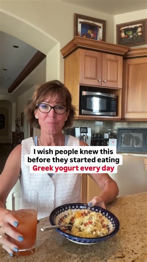 Here’s what functional medicine wants you to actually know: 1️⃣ Many brands aren’t just milk cultures Added gums, stabilizers, thickeners, and “natural flavors” can disrupt the gut lining and microbiome over time. 2️⃣ Low-fat versions spike blood sugar When fat is removed, sugar is often added. That combo can drive insulin spikes and inflammation... especially if yogurt is your daily breakfast. 3️⃣ Protein quality matters more than protein grams Highly processed dairy proteins don’t signal the b