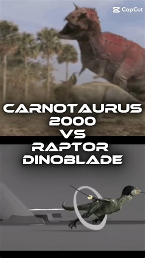 carnotaurus 2000 vs dinoblade raptor