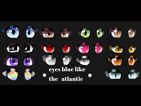 •Eyes blue like the atlantic•all colors•gacha club•