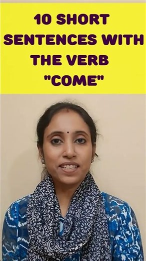 Daily Use Sentences with “COME” | Easy Spoken English | #sumanae2learning #shorts