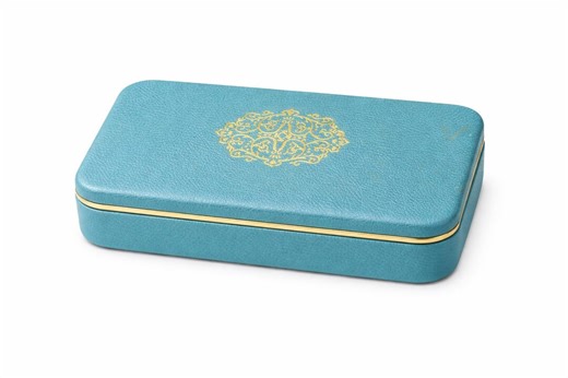 Vintage Farrington Teal Blue Jewelry Box: Mid-century Ring Organizer Case - Etsy