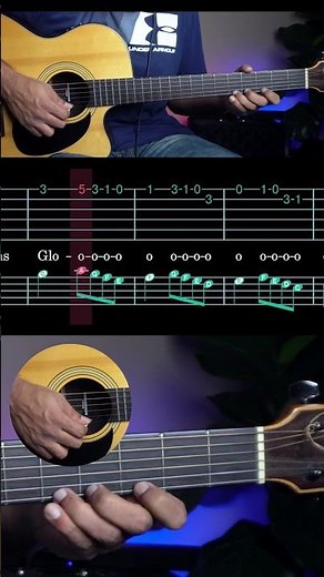 Angels We Have Heard on High 🎸 Easy Guitar Lesson 🎄 Tabs & Sheet Music