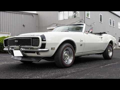 1968 Chevrolet Camaro RS/SS Convertible 350ci V8 Walk-around Video