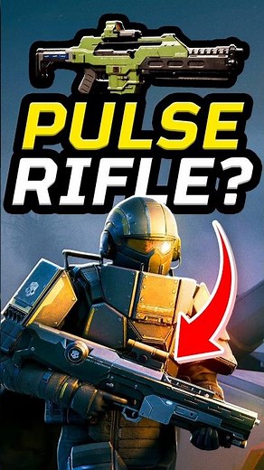 New Primary is the Pulse Rifle From Aliens